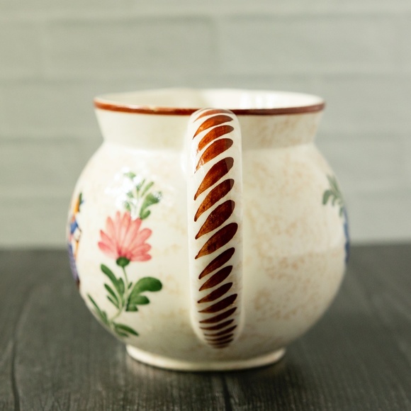 Alpine Peasant Ware pitcher from Germany - Picture 4 of 7